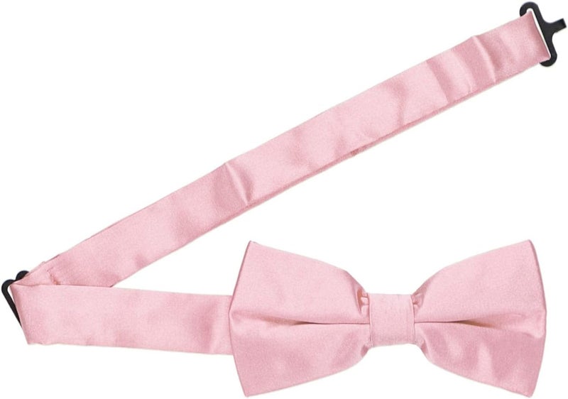 tiemart Pre-Tied Adjustable Men's Band Collar Bow Tie - Image 3